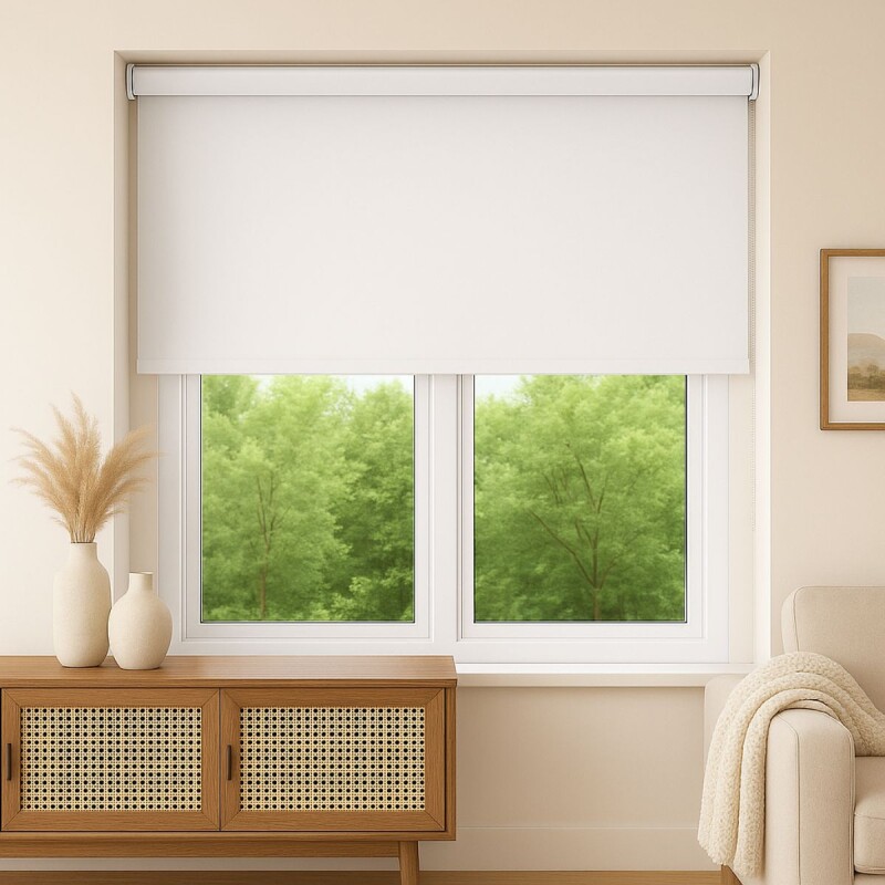 Cortina roller blackout 120x200 cm BLANCO