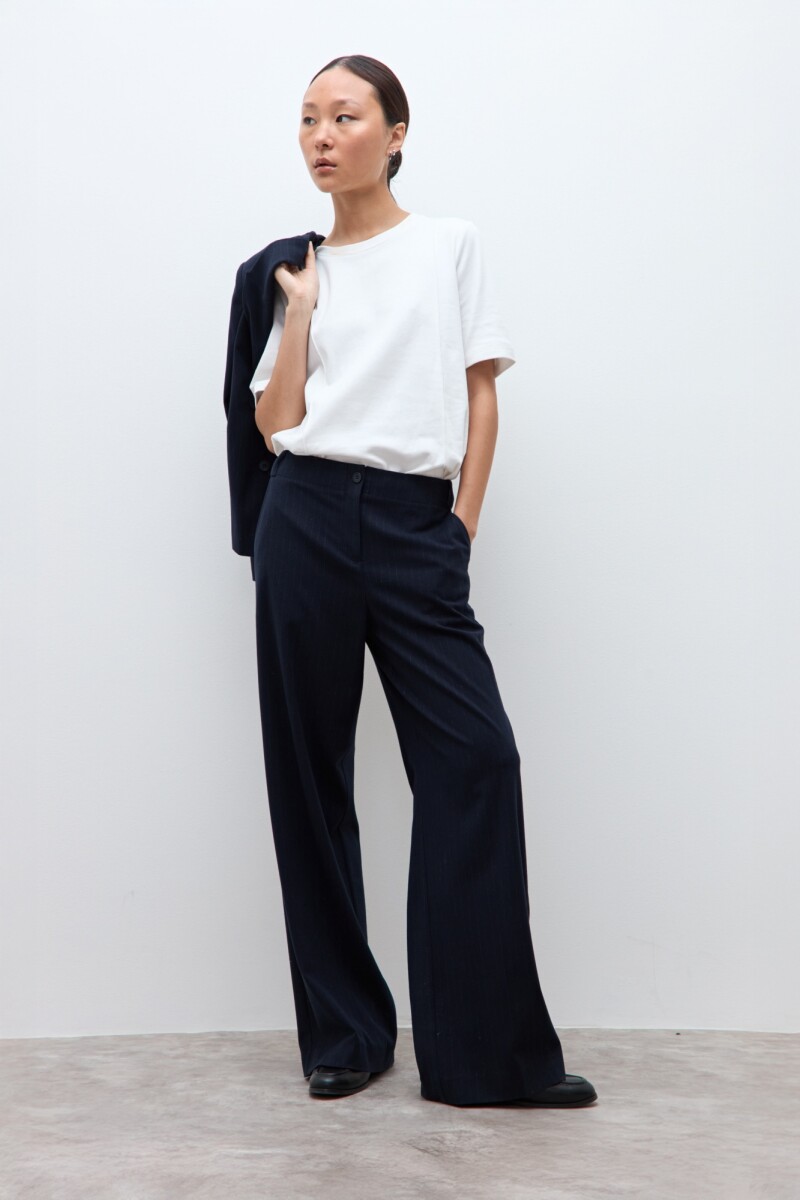 Pantalón sastrero - azul marino 