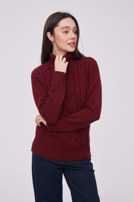 Sweater Somol Bordeaux Oscuro