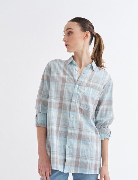 Camisa Urora Aqua