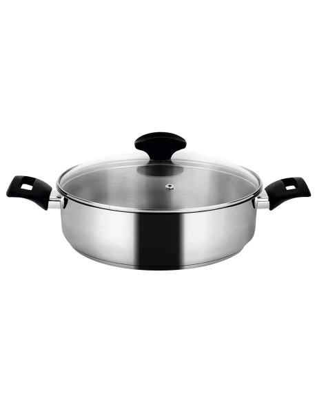 OLLA BAJA C/TAPA 2.5LTS ALAIA AC.INOX INDUCC OLLA BAJA C/TAPA 2.5LTS ALAIA AC.INOX INDUCC