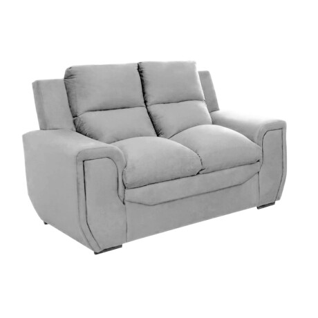 Sofa 2 Cuerpos Benetton Gris Unica