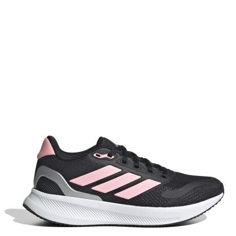 Championes de Niños Adidas Run Falcon 5 Negro - Rosado - Palteado