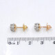 Caravanas En Oro 18K Y Brillantes Caravanas En Oro 18K Y Brillantes