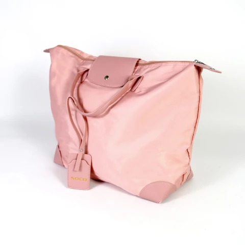 BOLSO ROSA P/VIAJE 36.5X16.5X57CM Unica