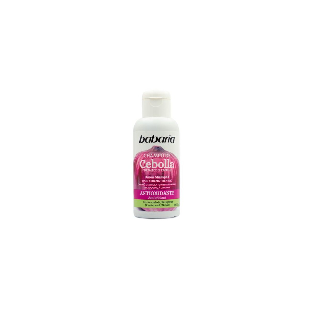 Shampoo Cebolla antioxidante Babaria - x 100 ml (formato viaje) 