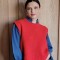 Chaleco Olivia Lambswool Rojo