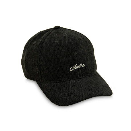 Gorro Martha Franca Baseball Hat Negro