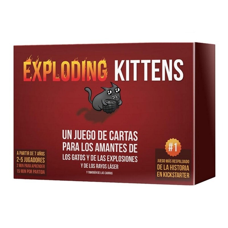 Exploding Kittens – Juego de Cartas Estratégico EXPLODING KITTENS