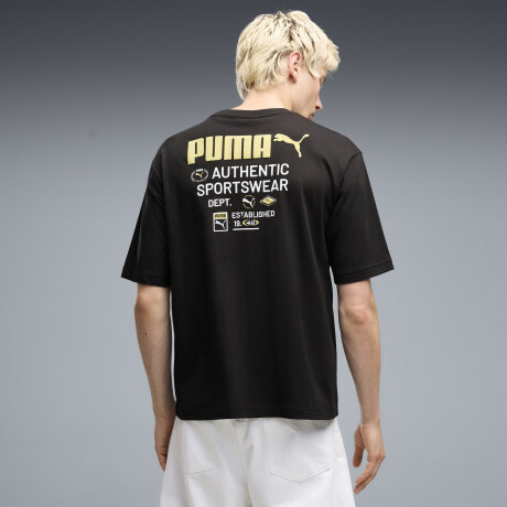 Graphics Boxy Utility Tee 69436001 Negro