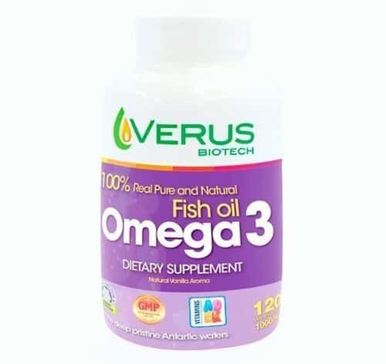 Verus Omega 3 Fish Oil X 120 Cápsulas 