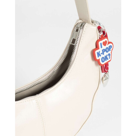 Bandolera Maxi Hobo Blanco Crudo