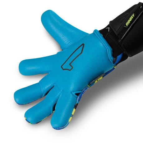 Guante Golero Rinat Meta Tactik GK Alpha Ad. Azul-Amarillo S/C