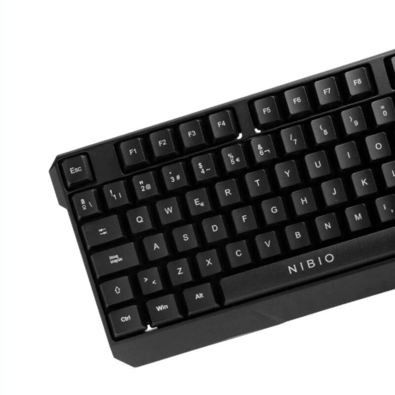 Teclado Gamer Nibio K200 Strike Español Negro Teclado Gamer Nibio K200 Strike Español Negro