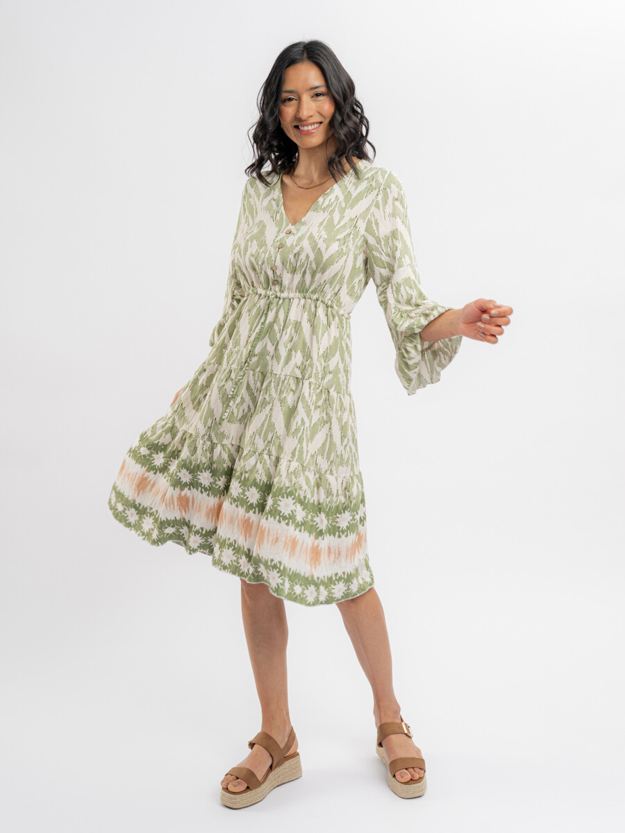 Vestido volados Zaira 