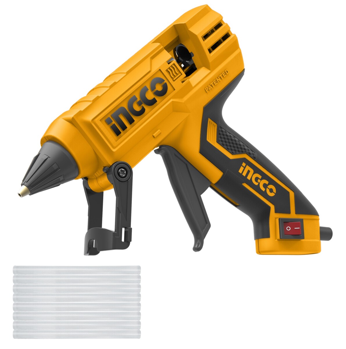 PISTOLA INDUSTRIAL SILICONA CALIENTE 30W 220W 20/30G/MIN GG308 