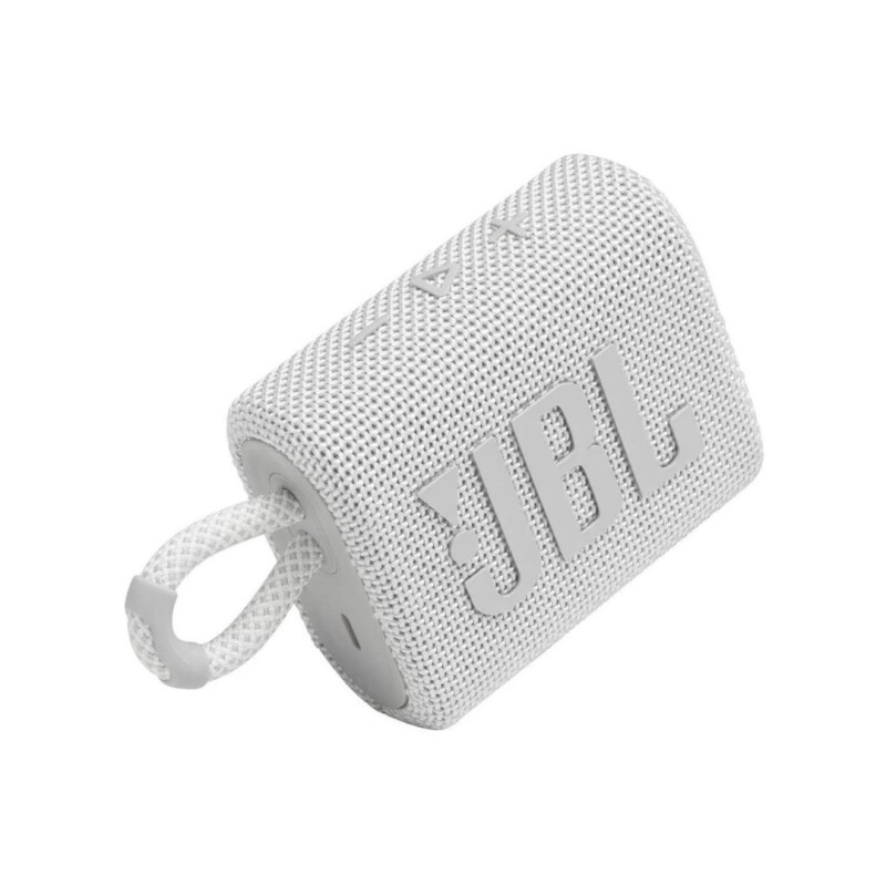 Parlante portátil JBL Go3 Bluetooth White Parlante portátil JBL Go3 Bluetooth White