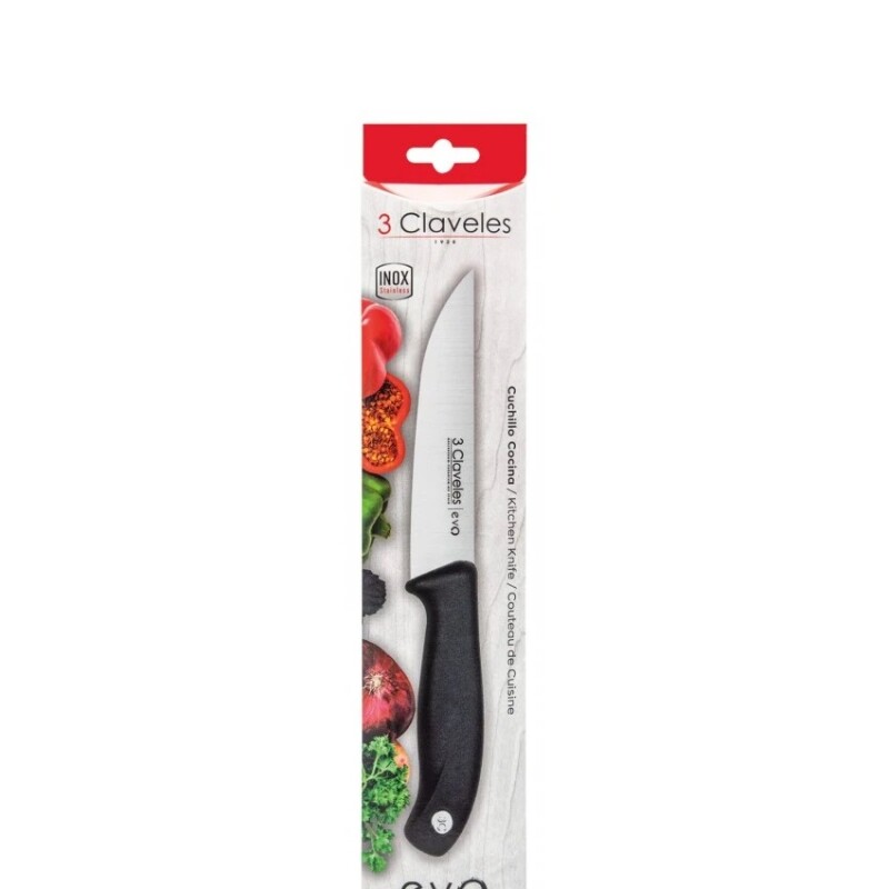 Cuchillo Cocina Evo 14 3 Claveles Sin Color