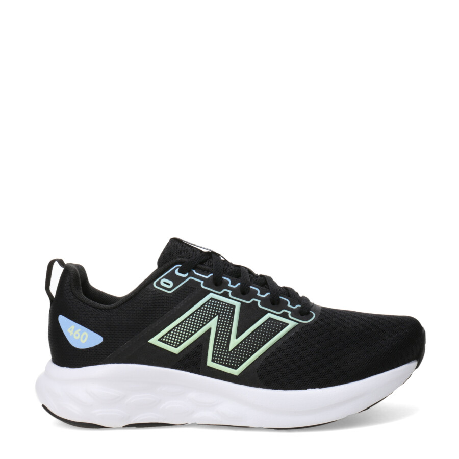 Championes de Mujer New Balance 460 Negro - Verde