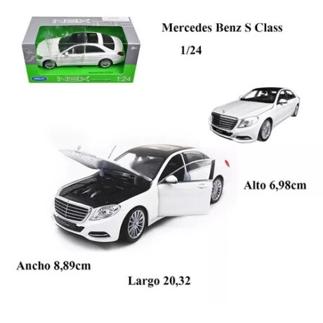 Mercedes Benz S Class Coleccion Welly 1:24 St Mercedes Benz S Class Coleccion Welly 1:24 St