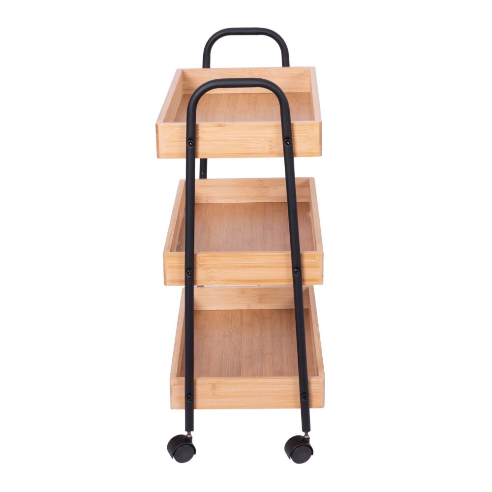 CARRITO MULTIUSO HIERRO NEGRO MJ13004