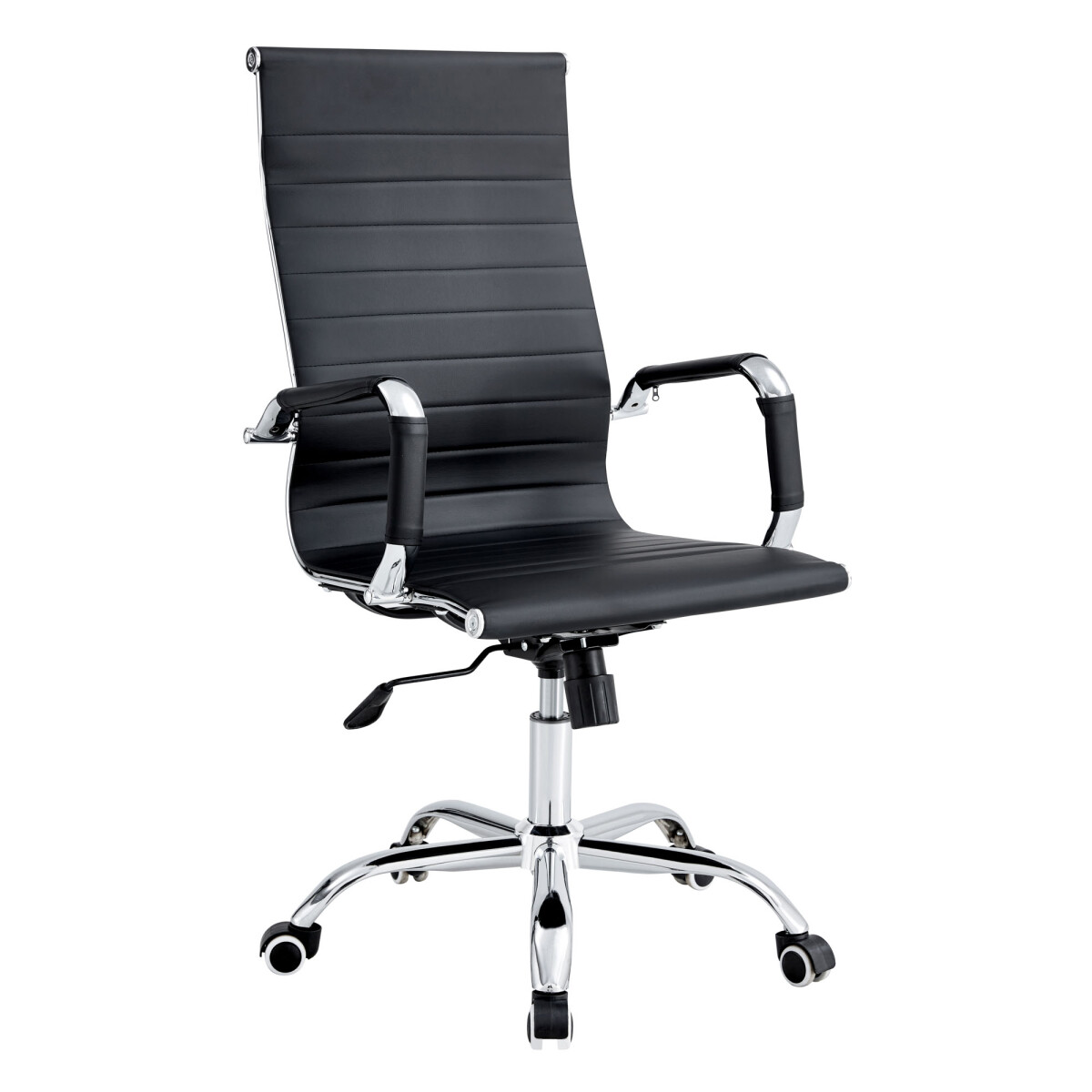 ASIENTO DE OFICINA - PU NEGRO D-101/HY-529 
