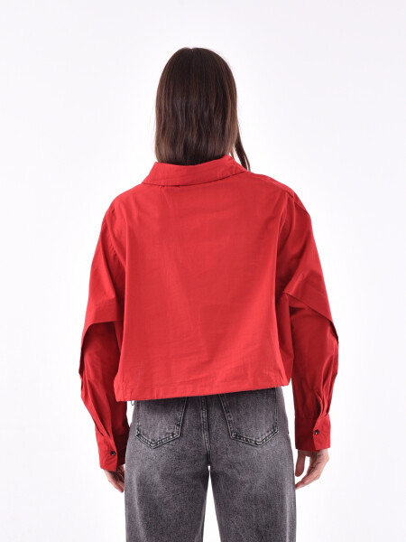 CAMISA GRISELDA ROJO