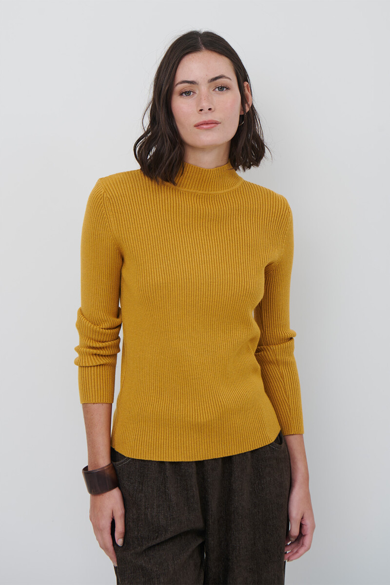 POLERA MORLEY MOSTAZA