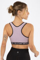 Top deportivo just Lila