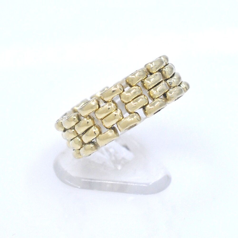 Anillo en oro 18k panther de 4 hilos Anillo en oro 18k panther de 4 hilos