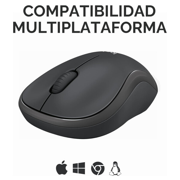 Mouse Llogitech M240 Silent Inalámbrico Bluetooth NEGRO