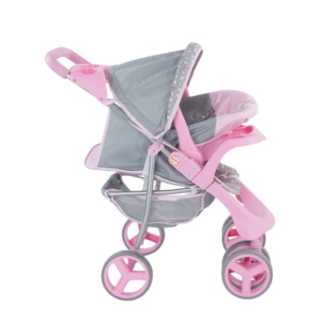 Coche de Muñecas 2 Piezas Rosa - Unicornio Coche de Muñecas 2 Piezas Rosa - Unicornio