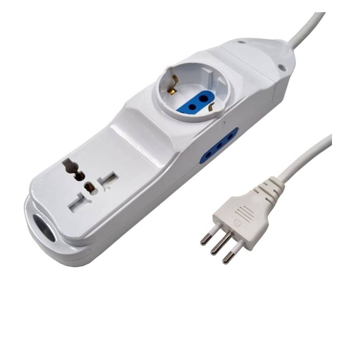 Alargue 1 Schucko +1universal +2 3 En Linea 3m Sl3902 