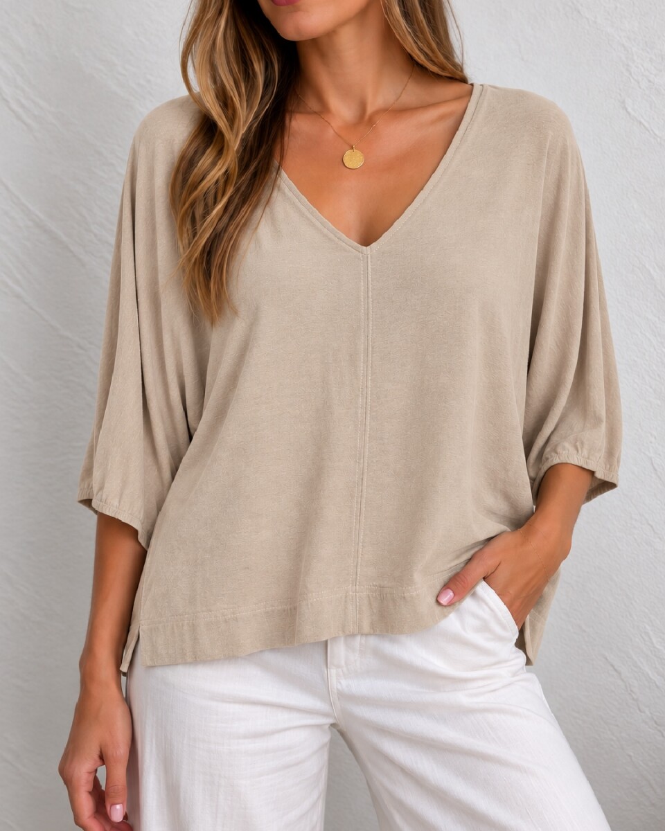 outlet - Azucena beige 