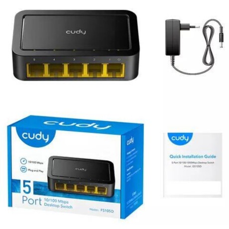 Switch Cudy 5 Puertos 10/100MBPS 001