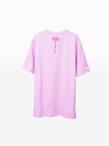 REMERA PINKY 101 DALMATAS ROSA CLARO