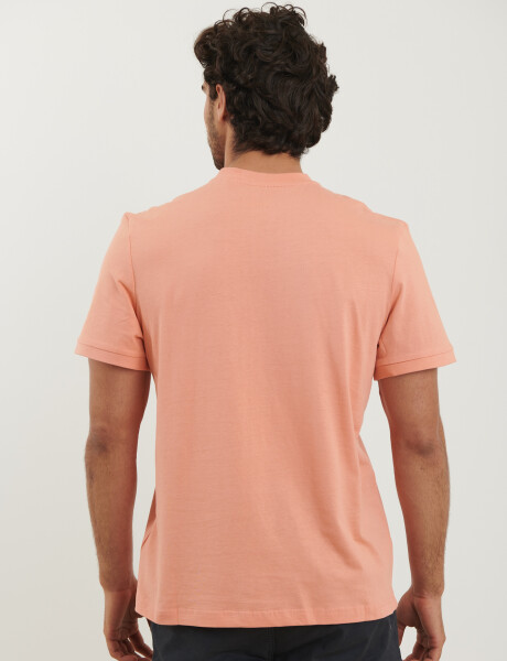 520677 T-SHIRT HARRINGTON LABEL Coral