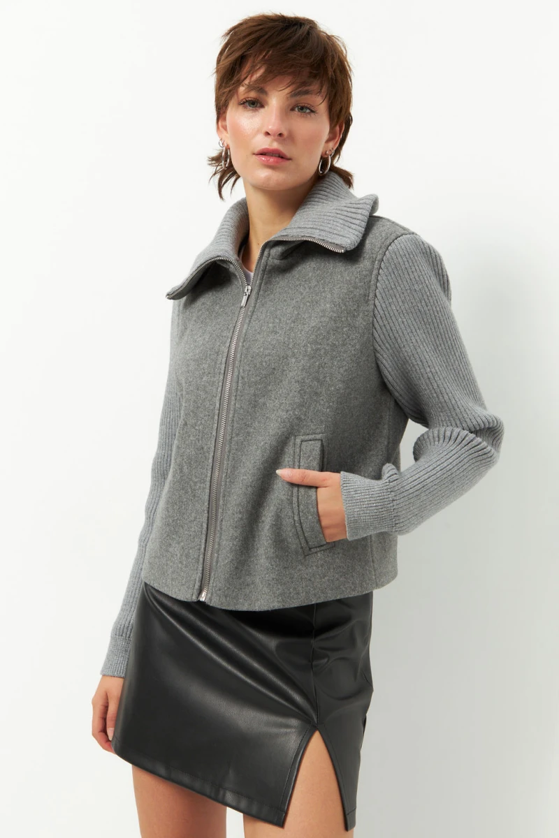 TAPADO NAILA Gris Melange