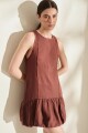 PRE VENTA VESTIDO OASIS Chocolate