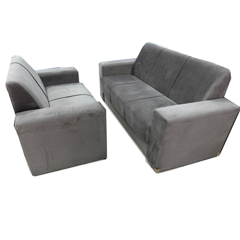 Juego de Living ORFEU 3+2 Gris Juego de Living ORFEU 3+2 Gris