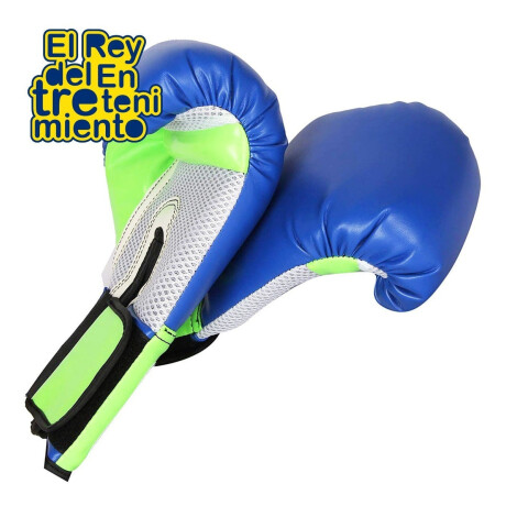 Guantes De Boxeo Everlast Profesionales Prostyle 16oz Azul/Verde
