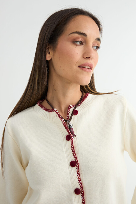 CARDIGAN CAMELIA CRUDO