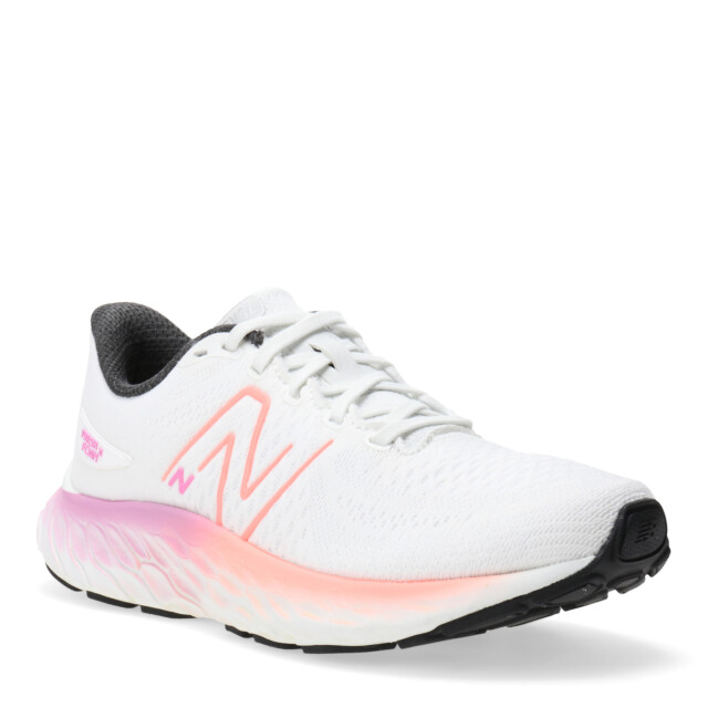 Championes de Mujer New Balance Fresh Foam X EVOZ V3 Blanco - Magenta - Gris