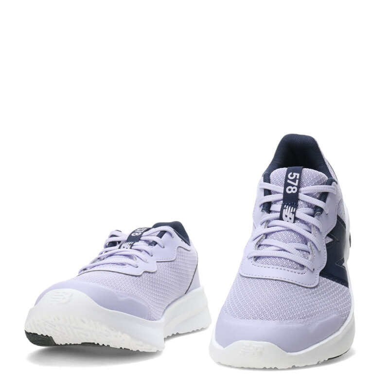 Championes de Niños New Balance 578 Lila - Azul Marino