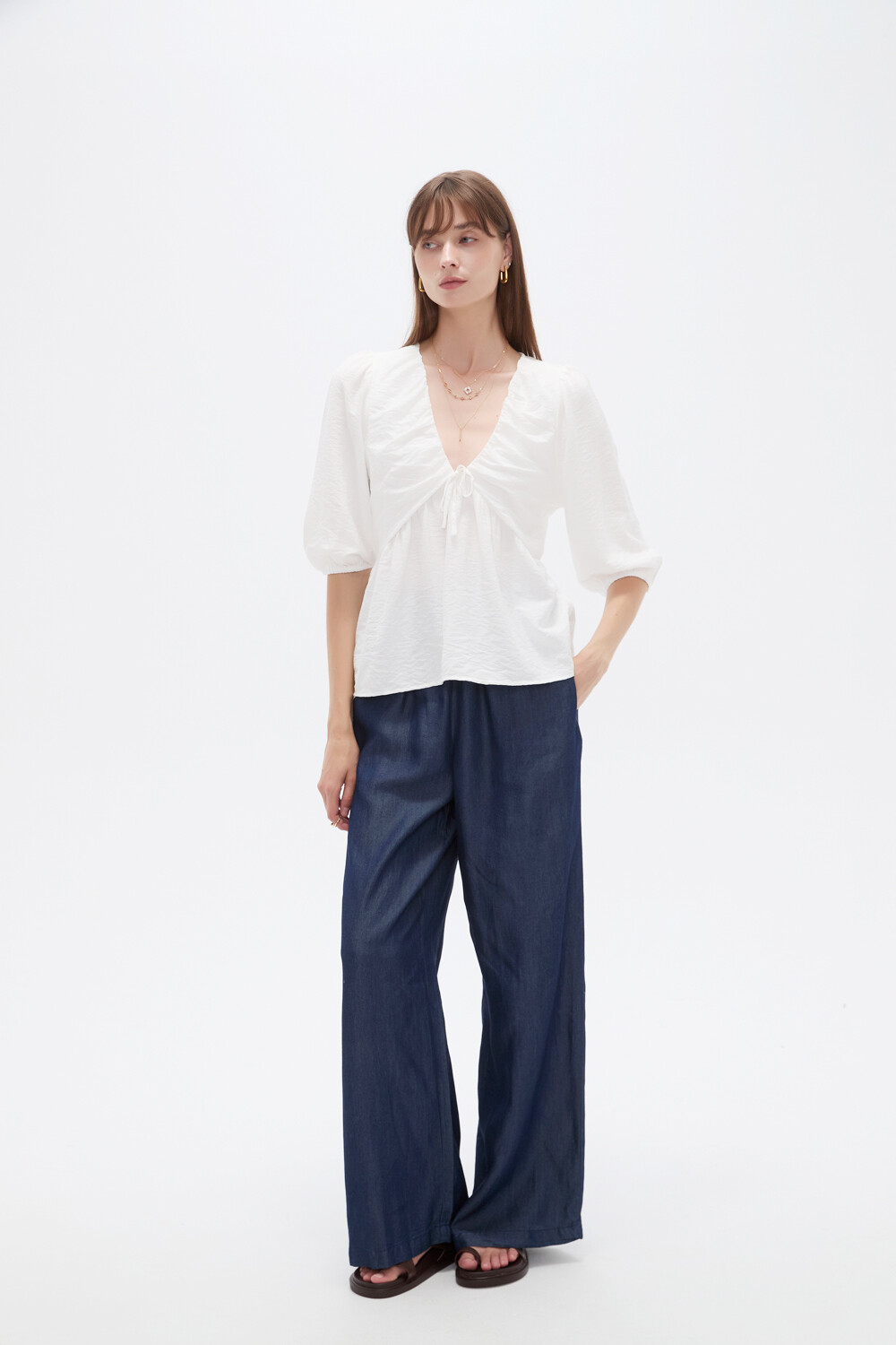 Blusa Melvar Marfil / Off White