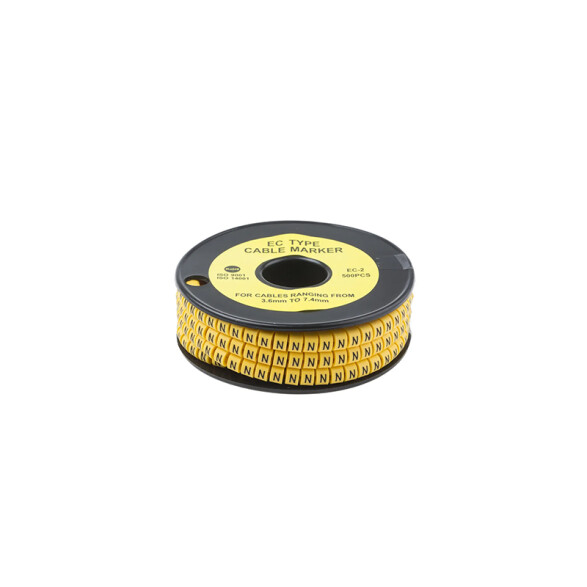 Identificador para cables de 2 a 4mm2, letra "N" WI4543