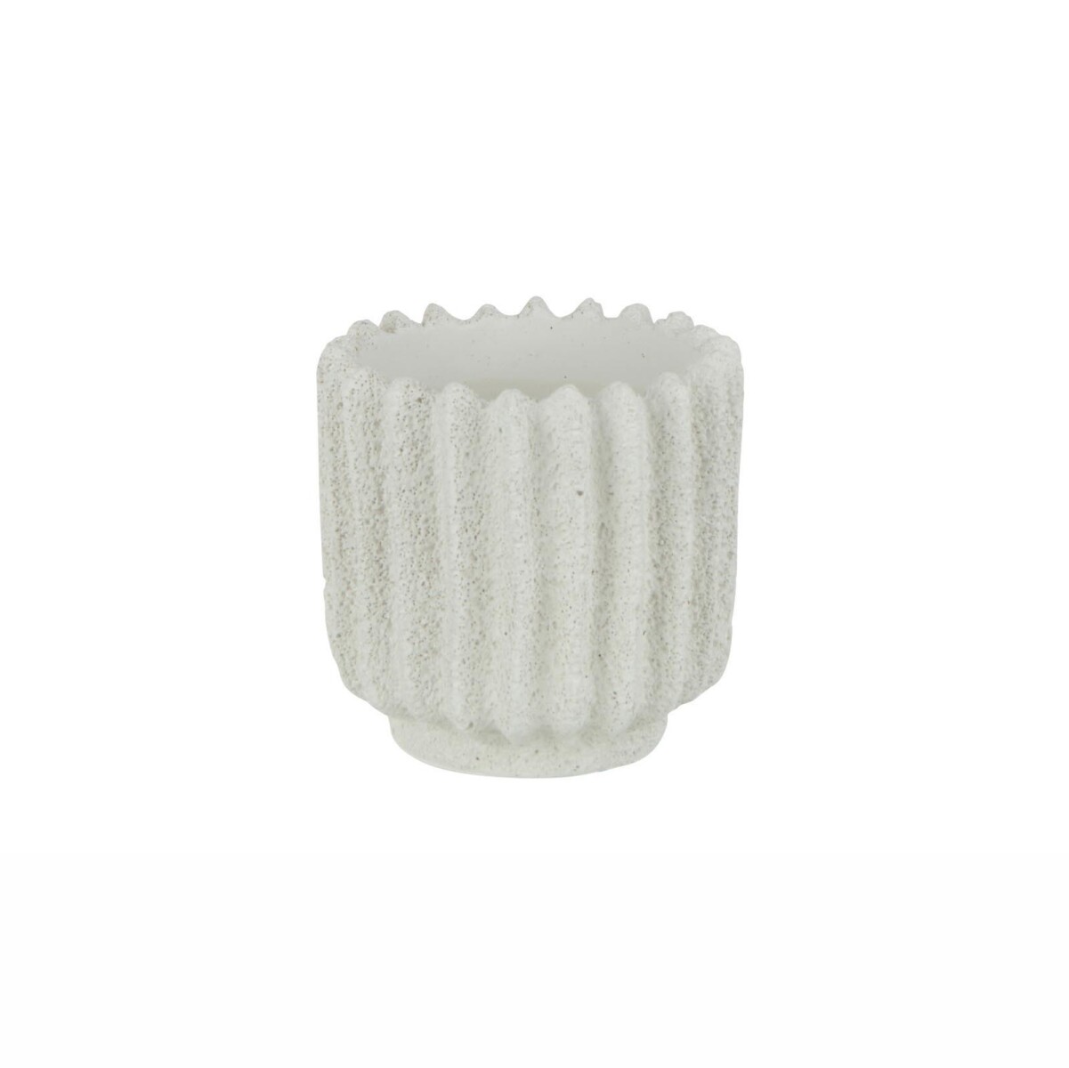 MACETA - SMALL CEMENTO BLANCO FINNI 