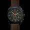 Reloj Mauer Sandblasted Dark 44 mm Leather