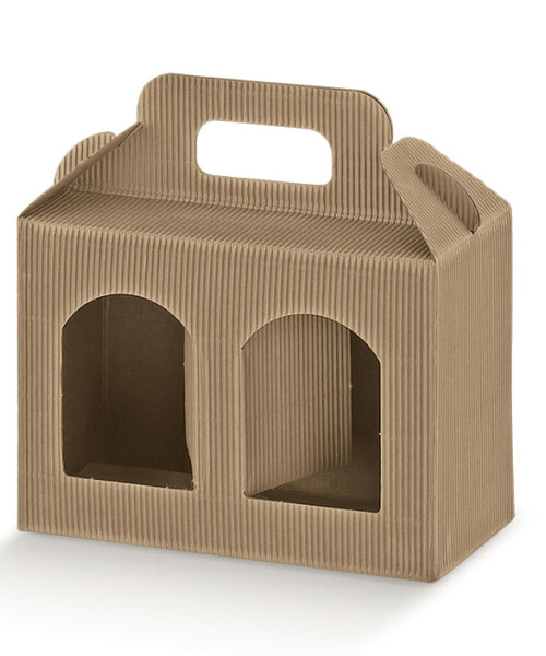 Caja corrugada 2 ventanas 17x8x12 - 35288 - AVANA Caja corrugada 2 ventanas 17x8x12 - 35288 - AVANA