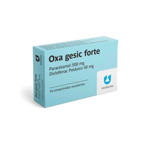 Oxa Gesic Forte 10 Comprimidos Oxa Gesic Forte 10 Comprimidos